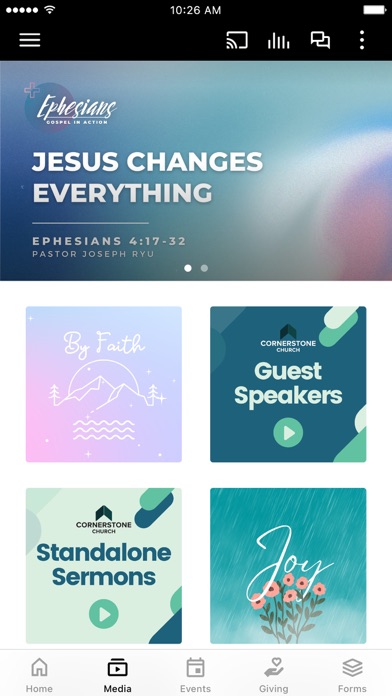 Cornerstone Church of New York Screenshot