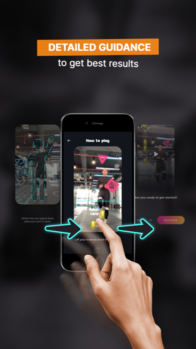 AiFitness: AR fitness games Screenshot