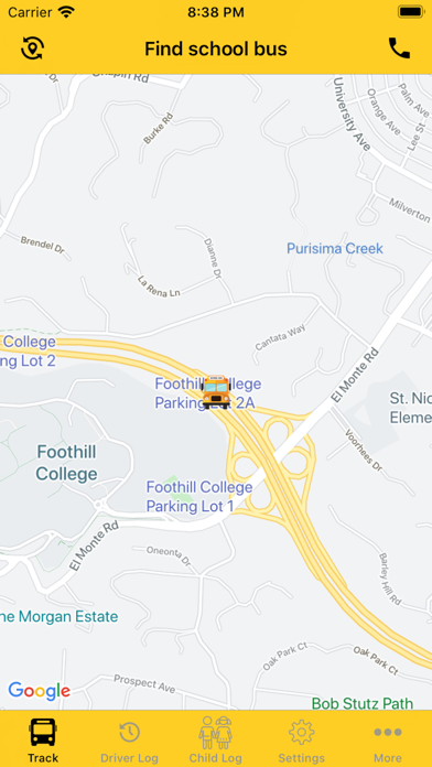SparkIT School Bus Parent App Screenshot
