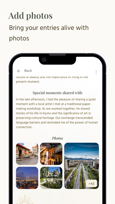 Journalfy Travel Journal Screenshot