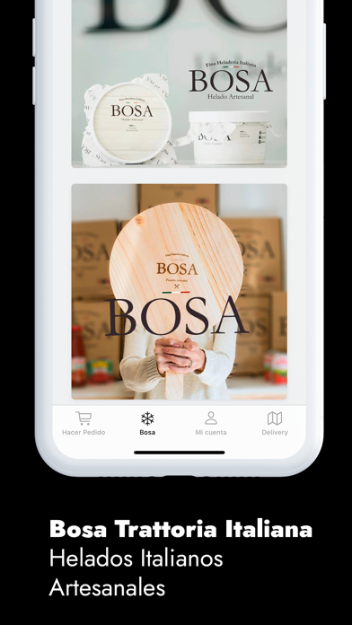 Helados Bosa Screenshot