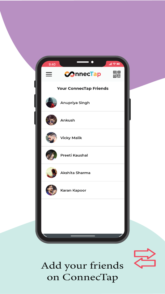 #6. ConnecTap (iOS) Podle: Mindcrew technologies pvt ltd