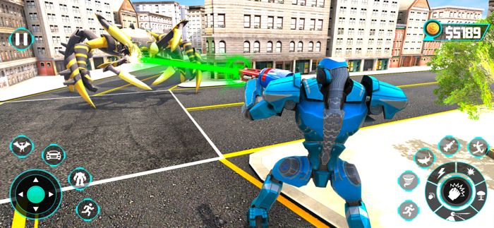 Robot Battle Transform Game