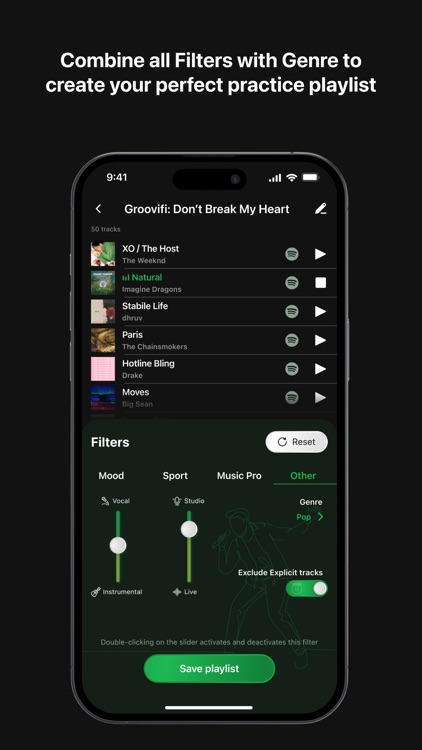 Groovifi - Playlist Generator screenshot-4
