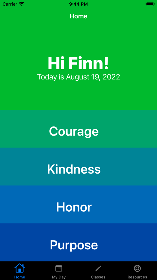 #1. Branson Schedule App (iOS) 由: Finn Dossey