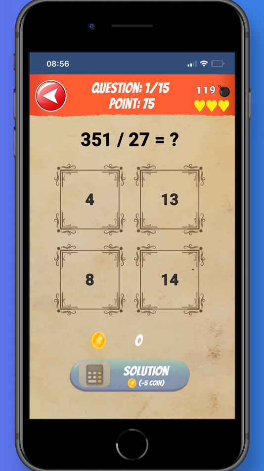 #8. Math Solving (iOS) 来自: Selcuk ASLANTAS