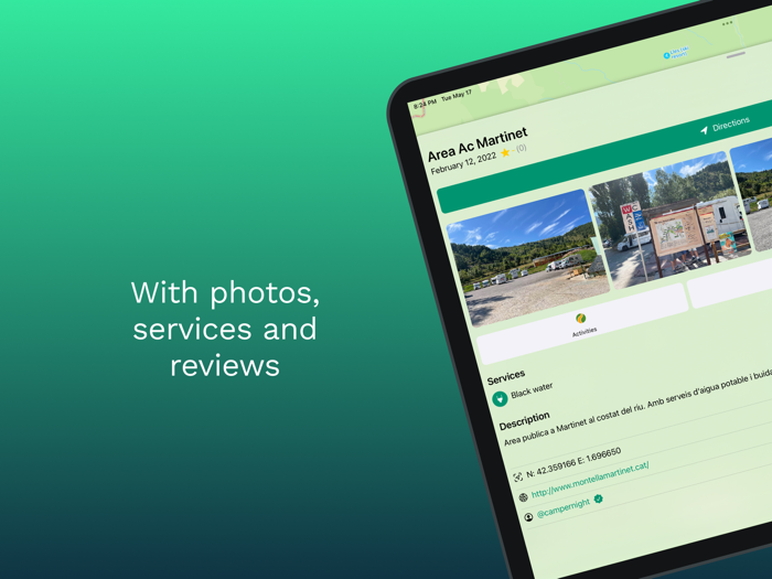 Campernight - camper parking