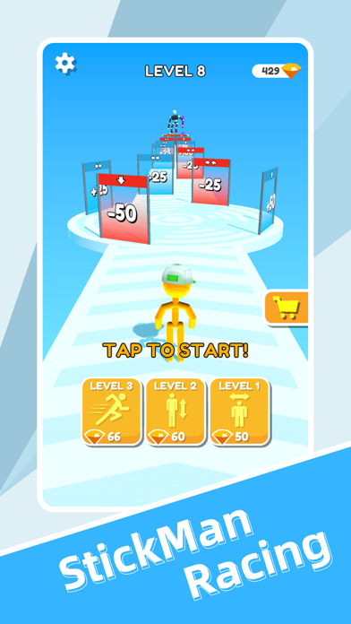 StickMan Racing Go Screenshot