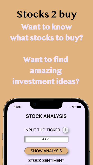 Stocks 2 Buy Screenshot