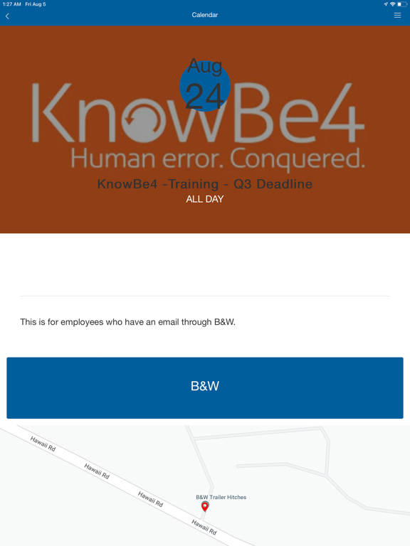 BW Buzz iPad screenshot 2 - Business app