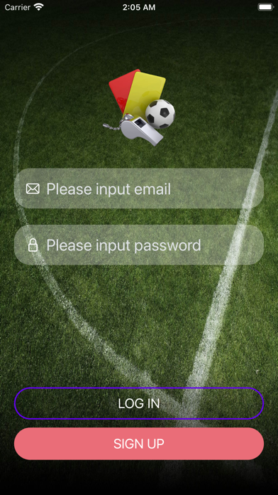 SportZone Referee Screenshot
