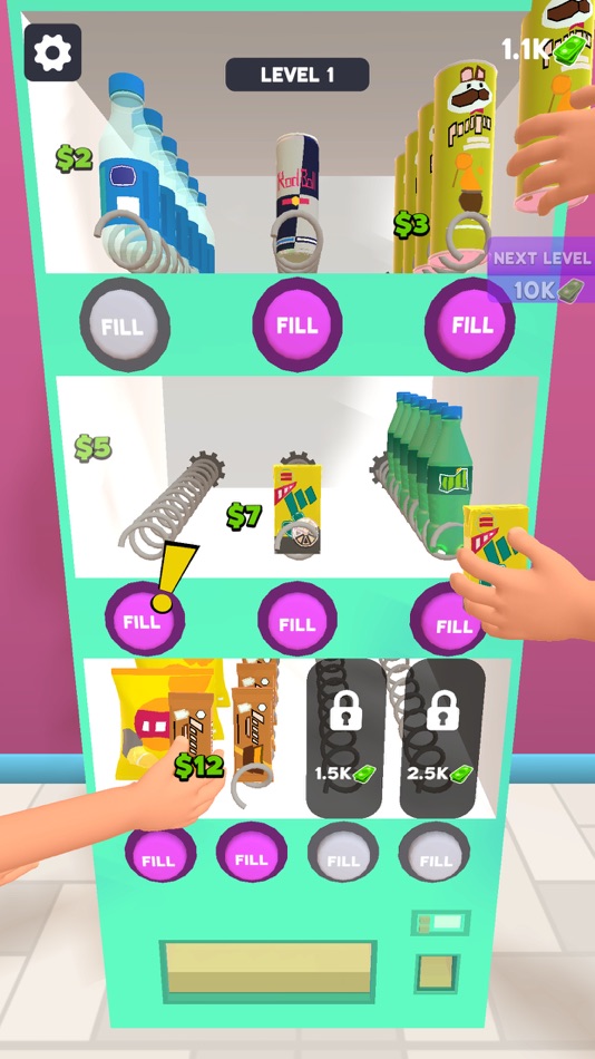 #3. Vending Frenzy (iOS) 由: Gigantic Games