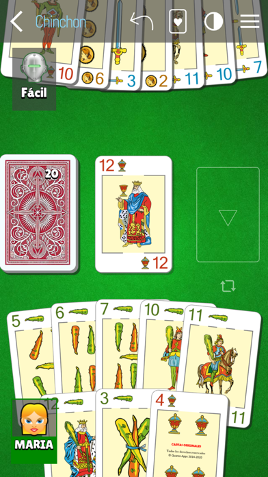 Chinchon cards Screenshot
