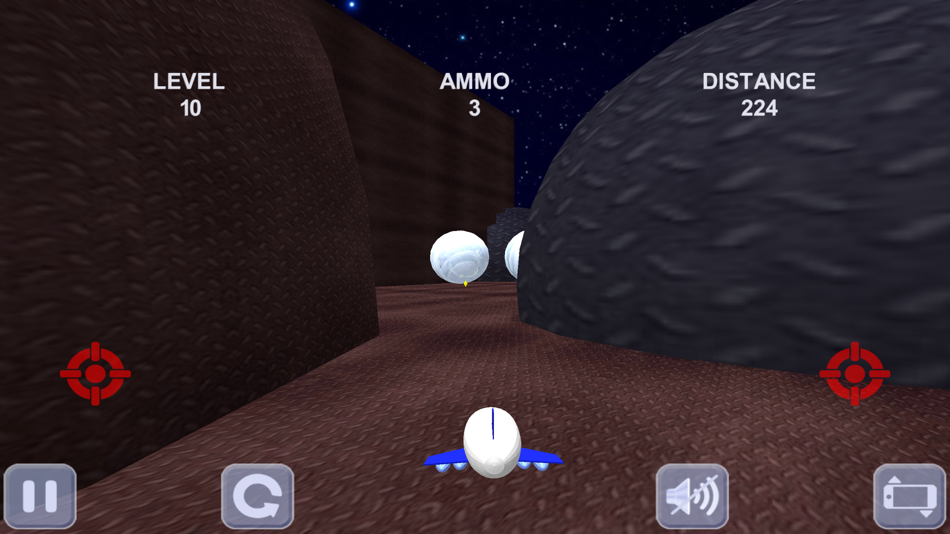 #6. Space shuttle and labyrinth 3D (iOS) 由: Ruslan Goncharenko
