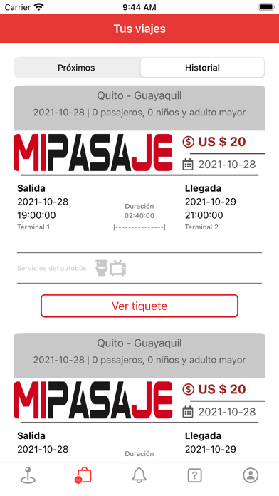 Mi Pasaje Screenshot