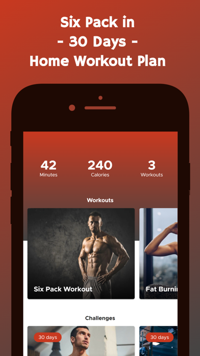 30 Days To Six Pack Abs Screenshot