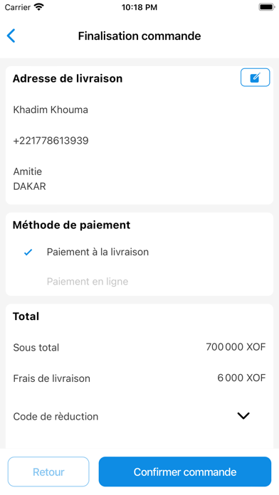 Monsoko Achat en ligne Screenshot