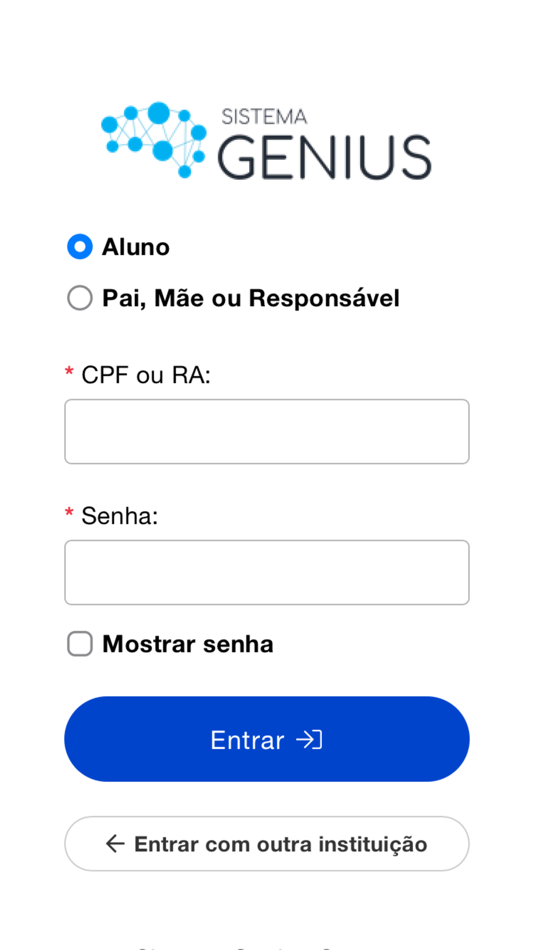 #1. GENIUS - Aluno (iOS) โดย: Marcelo Silva