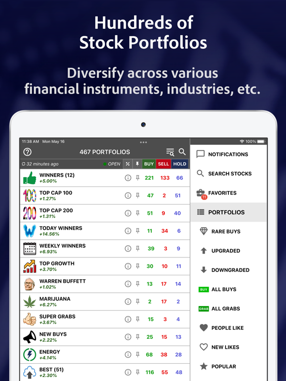 Screenshot #2 for StockRank Value Stocks Trading