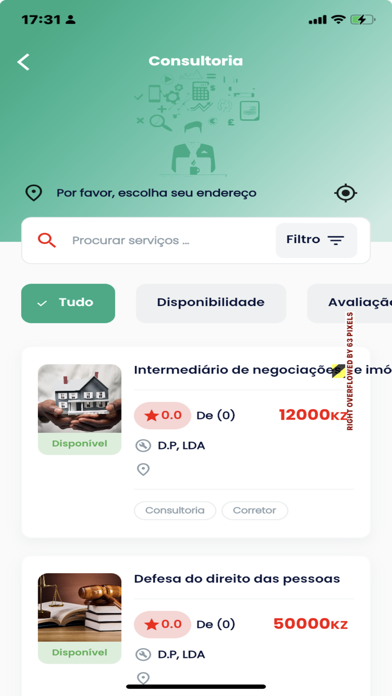 Kumona - Contrate Serviços Screenshot