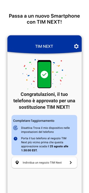 TIM Next App su App Store