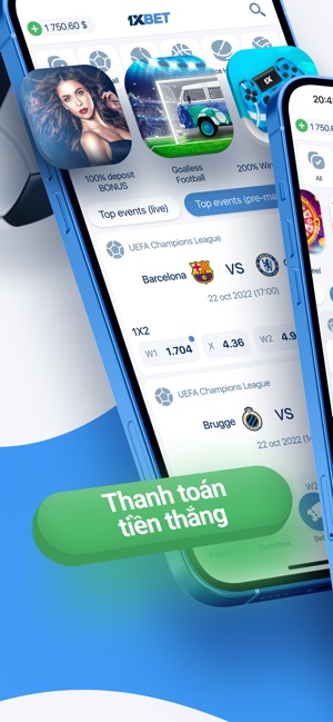 1xBet: Cá cược thể thao