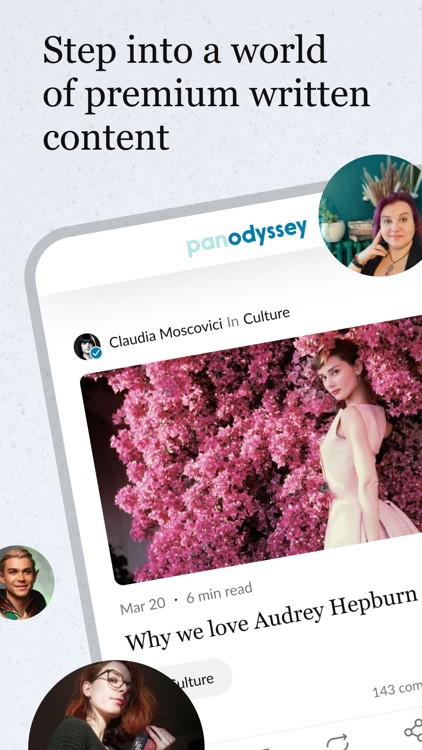 Panodyssey: social media