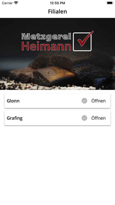 Metzgerei Heimann Screenshot