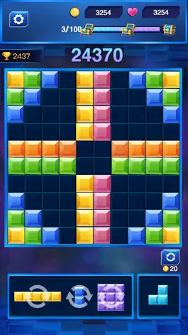 Game screenshot Головоломка с цветными блоками apk