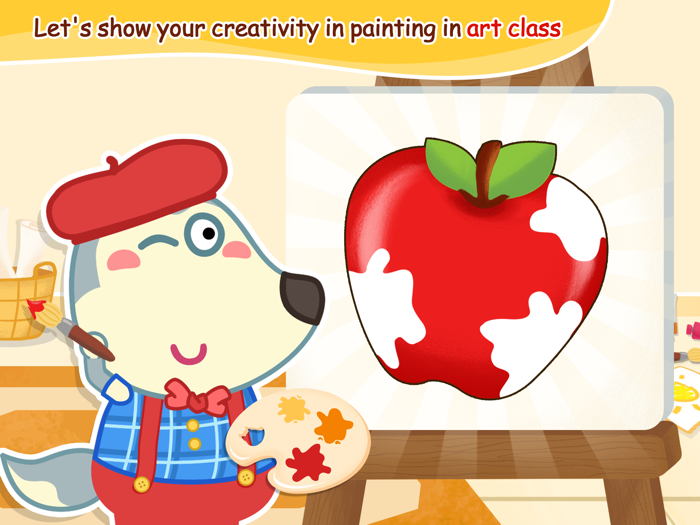 Wolfoo Study School Timetable