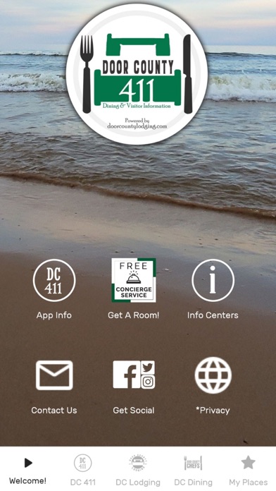 Door County 411 Screenshot 1 - AppWisp.com Door County 411 Screenshot 1 - AppWisp.com