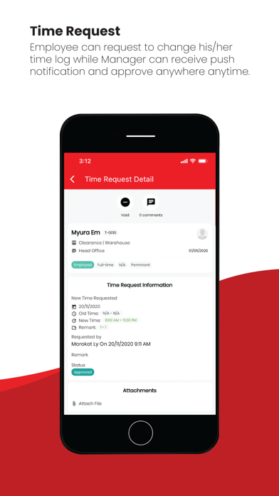 Corarl HR App Screenshot