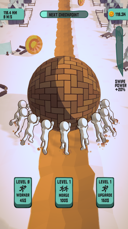 #3. Push It Up (iOS) 由: Roman Palamarciuc