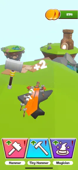 Game screenshot Blacksmith Idle! mod apk