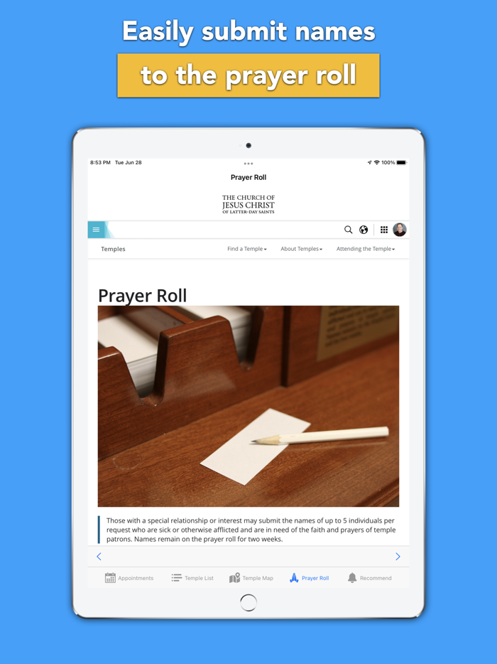 Temple Appointment Scheduling