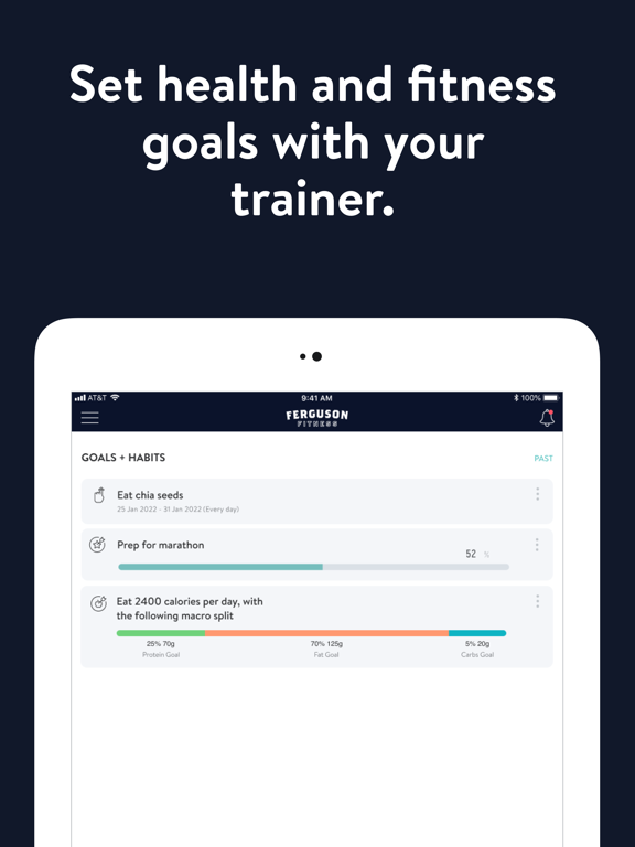 Ferguson Fitness iPad screenshot 3 - Health & Fitness app