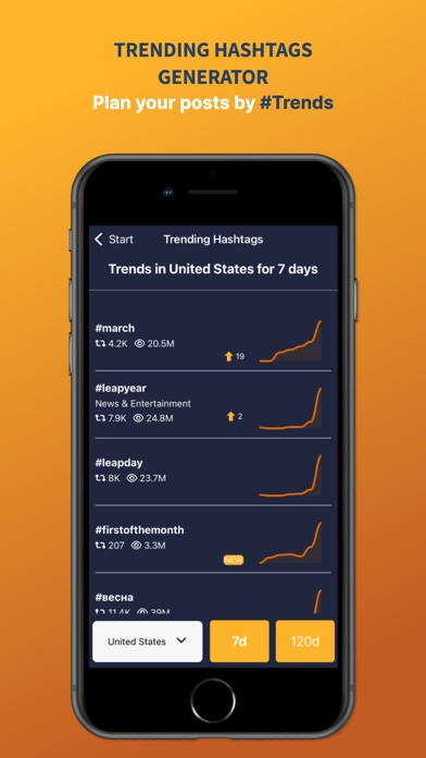 Trending Hashtags Inspector AI Screenshot