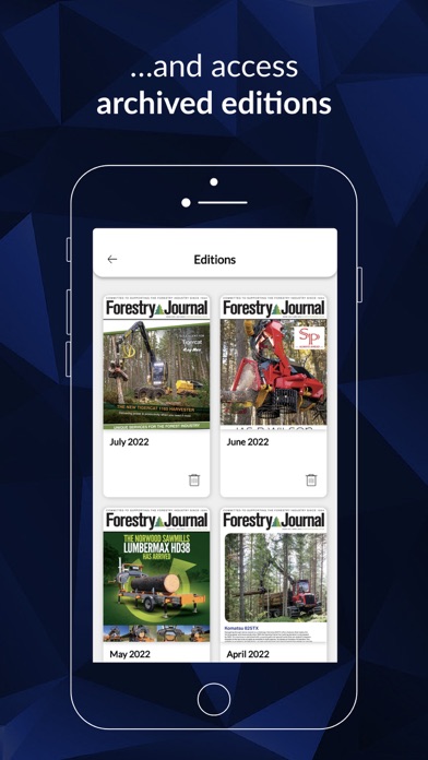 Forestry Journal Screenshot