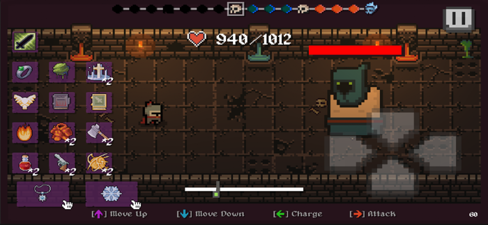 Rhythm Knight Roguelite Game