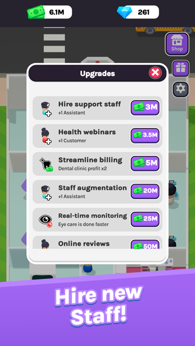 Pocket Hospital - Idle Tycoon Screenshot