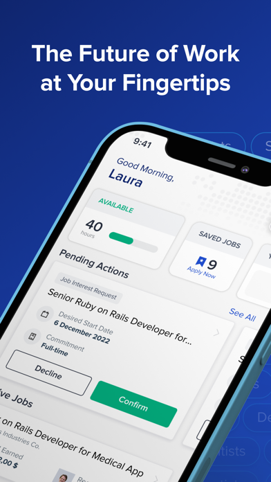 Toptal Talent Screenshot