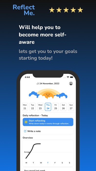 ReflectMe: Health & Goalsのおすすめ画像1