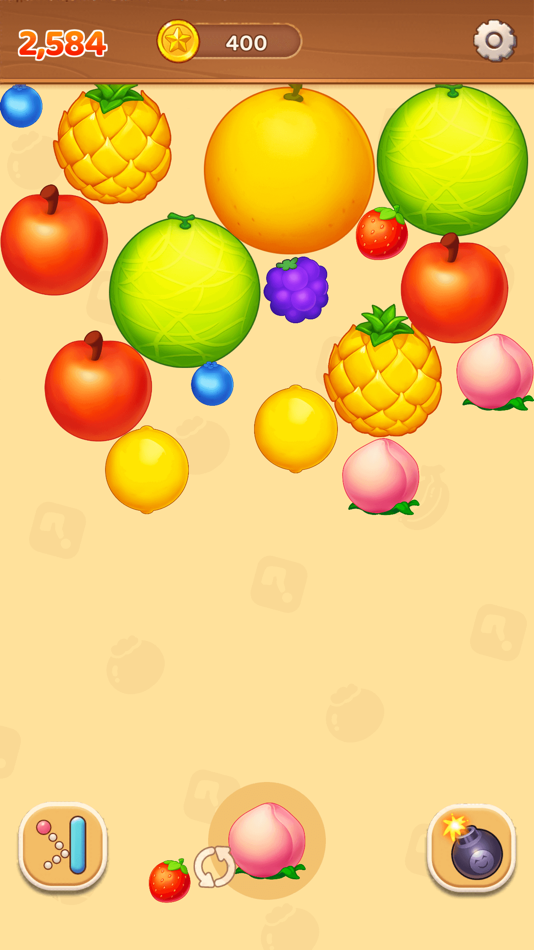 #3. Shoot & Merge Fruit Ball (iOS) Ved: 曼河 李