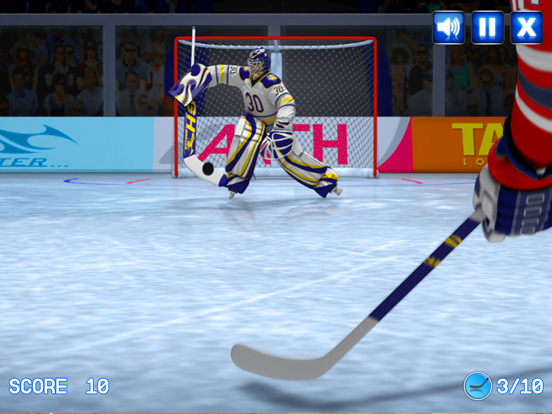 Ice Hockey shootout screenshot 3