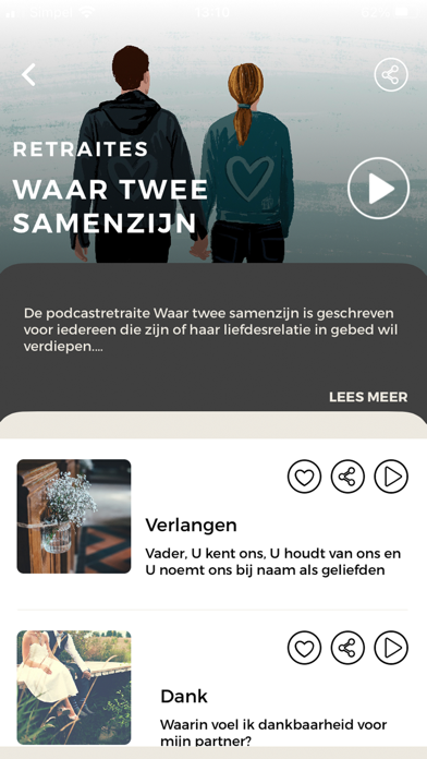 Bidden Onderweg Screenshot