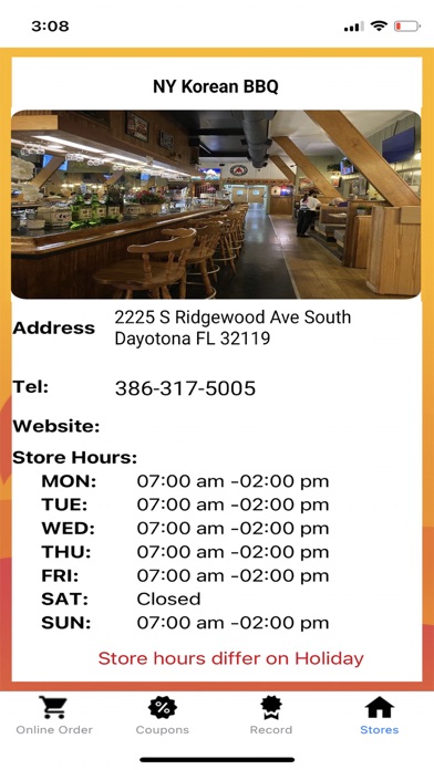 NY Korean BBQ & Chicken Screenshot