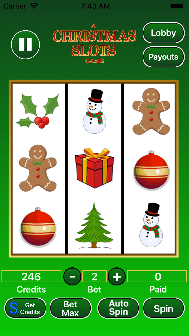 A Christmas Slots Game
