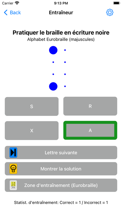 Screenshot #3 pour Braille Trainer