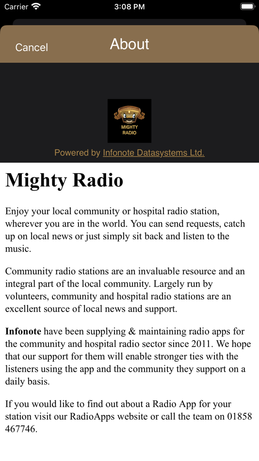 Mighty Radio - 2.66 - (iOS)