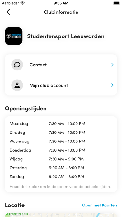 Studentensport Leeuwarden Screenshot